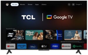 Televizor TCL LED 50P655, 50" (126 cm), Smart Google TV, 4K, Negru