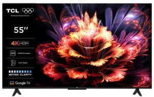 Televizor TCL LED 55V6C, 139 cm, Smart Google TV, 4K Ultra HD