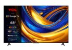 Televizor TCL LED 65P69B, 65" (165cm), Smart Google TV, 4K, Negru