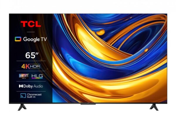 Televizor TCL LED 65P69B, 65" (165cm), Smart Google TV, 4K, Negru