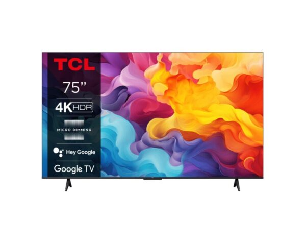 Televizor TCL LED 75V6B, 189 cm, Smart Google TV, 4K Ultra HD