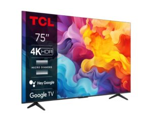 Televizor TCL LED 75V6B, 189 cm, Smart Google TV, 4K Ultra HD