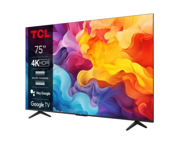 Televizor TCL LED 75V6B, 189 cm, Smart Google TV, 4K Ultra HD