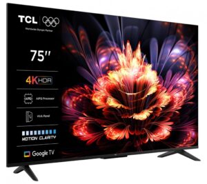 Televizor TCL LED 75V6C, 189 cm, Smart Google TV, 4K Ultra HD