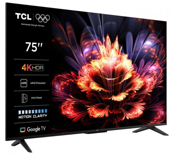 Televizor TCL LED 75V6C, 189 cm, Smart Google TV, 4K Ultra HD