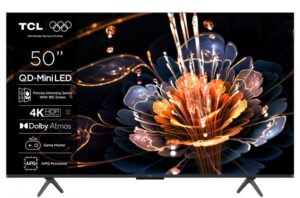 Televizor TCL Mini LED 50C61KS, 126 cm, Smart Google TV