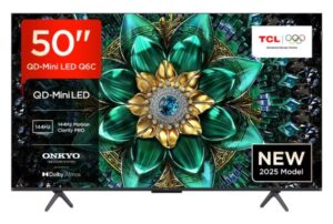 Televizor TCL Mini LED 50Q6C, 126 cm, Smart Google TV, 4K Ultra HD
