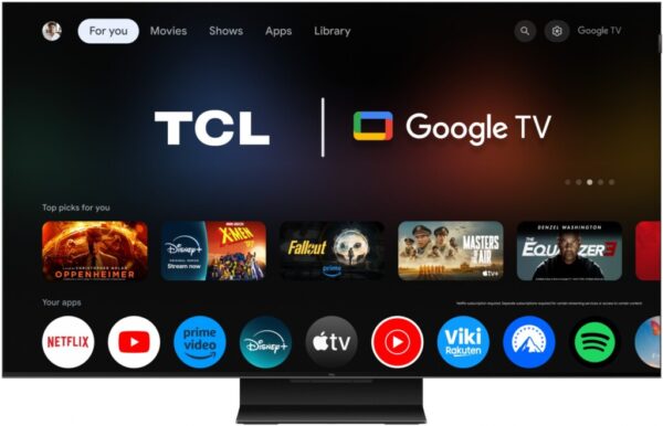 Televizor TCL Mini LED 50Q7C, 126 cm, Smart Google TV, 4K Ultra HD