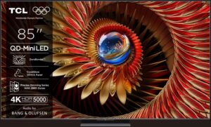 Televizor TCL Mini LED 85Q8C, 215 cm, Smart Google TV, 4K Ultra HD