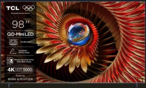Televizor TCL Mini LED 98Q8C, 248 cm, Smart Google TV, 4K Ultra HD