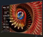 Televizor TCL Mini LED 98Q8C, 248 cm, Smart Google TV, 4K Ultra HD