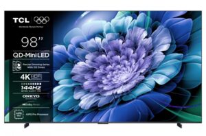 Televizor TCL MiniLed 98C61K, 248 cm, Smart Google TV, 4K, 120Hz