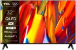 Televizor TCL QLED 32V5C, 80 cm, Smart Google TV, Full HD