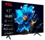 Televizor TCL QLED 43P7K, 108 cm, Smart Google TV, 4K, Clasa F - imagine 2
