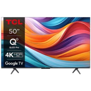 Televizor TCL QLED 50T7B, 126 cm, Smart Google TV, 4K Ultra HD