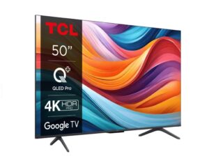 Televizor TCL QLED 50T7B, 126 cm, Smart Google TV, 4K Ultra HD