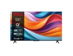 Televizor TCL QLED 55T7B, 139 cm, Smart Google TV, 4K Ultra HD