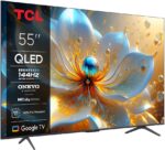 Televizor TCL QLED 55T8C, 139 cm, Smart Google TV, 4K Ultra HD