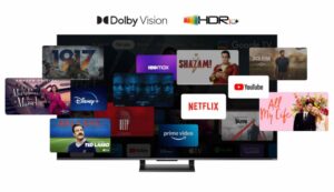 Televizor TCL QLED 65C745, 164 cm (65"), Smart Google TV, 4K, 144Hz