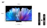 Televizor TCL QLED 65C935, 164 cm (65"), Smart Google TV, 4K, 144 hz - imagine 3
