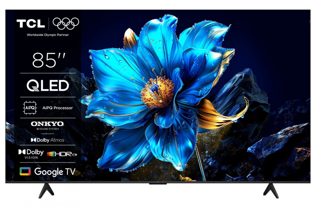 Televizor TCL QLED 85P7K, 214 cm, Smart Google TV, 4K-01 Televizor TCL QLED 85P7K, 214 cm, Smart Google TV, 4K - imagine 1
