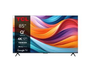 Televizor TCL QLED 85T7B, 214 cm, Smart Google TV, 4K Ultra HD