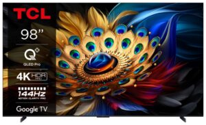 Televizor TCL QLED 98C655, 248 cm (98"), Smart TV, 4K