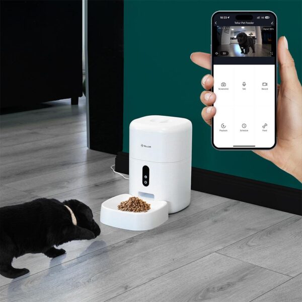 Tellur Dispenser de mancare Smart pentru animale de companie - TLL331461