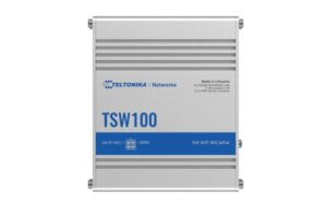 TELTONIKA INDUSTRIAL 5PORT Unmanaged POE+ Switch TSW100