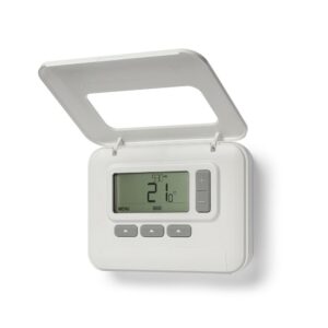 Termostat de ambient pentru centrala, cu fir, Honeywell T3 - T3H110A0081