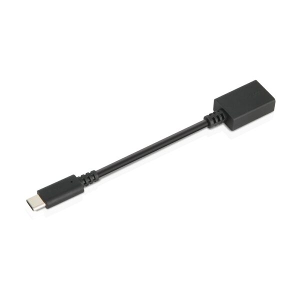 The USB-C Male to USB-A Female Cable Adapter connects - 4X90Q59481