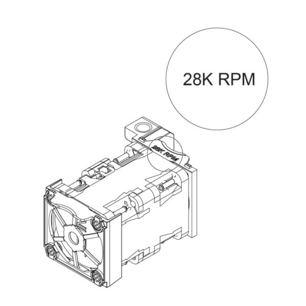 ThinkSystem 1U Performance Fan Option Kit - 4F17A14487