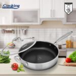 TIGAIE ADANCA+CAPAC, 24x6.5 CM, TITANIUM3, COOKING BY HEINER - HR-MRK-26C