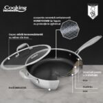TIGAIE ADANCA+CAPAC, 24x6.5 CM, TITANIUM3, COOKING BY HEINER - HR-MRK-26C