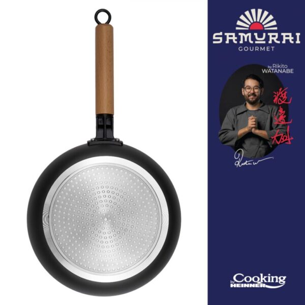 TIGAIE ALUMINIU 26X5 CM, RIKITO WATANABE, SAMURAI GOURMET - HR-SNT-T26