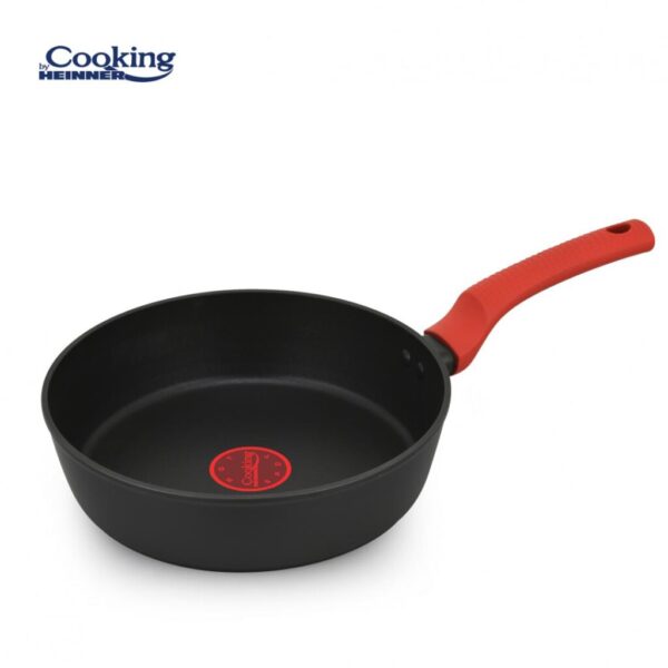 TIGAIE ALUMINIU FORJAT + CAPAC 24X6.5 CM, REDMOON, COOKING BY HEINNER - HR-MRK-AC24