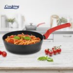 TIGAIE ALUMINIU FORJAT + CAPAC 24X6.5 CM, REDMOON, COOKING BY HEINNER - HR-MRK-AC24