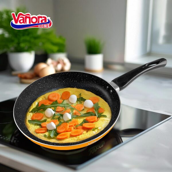 TIGAIE ALUMINIU+CAPAC 24x4CM, MONA ORANGE, VANORA HOME - VN-SYN-M24C