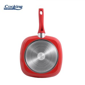 TIGAIE GRILL ALUMINIU FORJAT 28x4CM, RED STONE, COOKING BY HEINNER - HR-BET-ED28