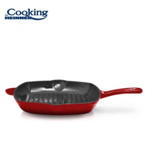 TIGAIE GRILL FONTA 26.5X4.5 CM, RED LINE, COOKING BY HEINNER - HR-KN-G26