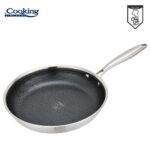 TIGAIE INOX IN 3 STRATURI 28X5.5 CM, TITANIUM3, COOKING BY HEINNER - HR-MRK-28T