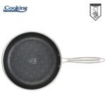 TIGAIE INOX IN 3 STRATURI 28X5.5 CM, TITANIUM3, COOKING BY HEINNER - HR-MRK-28T