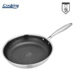 TIGAIE INOX IN 3 STRATURI 30X6 CM, TITANIUM3, COOKING BY HEINNER - HR-MRK-30T