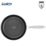 TIGAIE INOX IN 3 STRATURI 30X6 CM, TITANIUM3, COOKING BY HEINNER - HR-MRK-30T