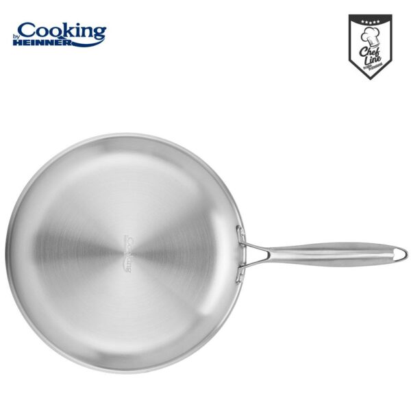 TIGAIE INOX IN 3 STRATURI 30X6 CM, TITANIUM3, COOKING BY HEINNER - HR-MRK-30T