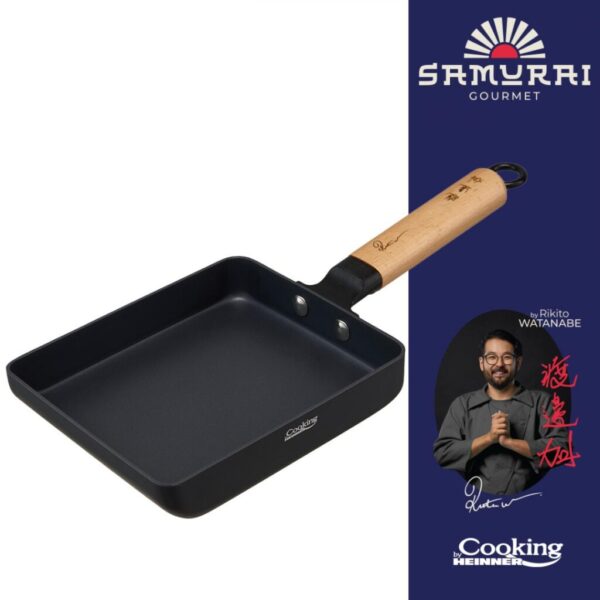 TIGAIE JADE 18X15 CM, RIKITO WATANABE, SAMURAI GOURMET - HR-SNT-J15