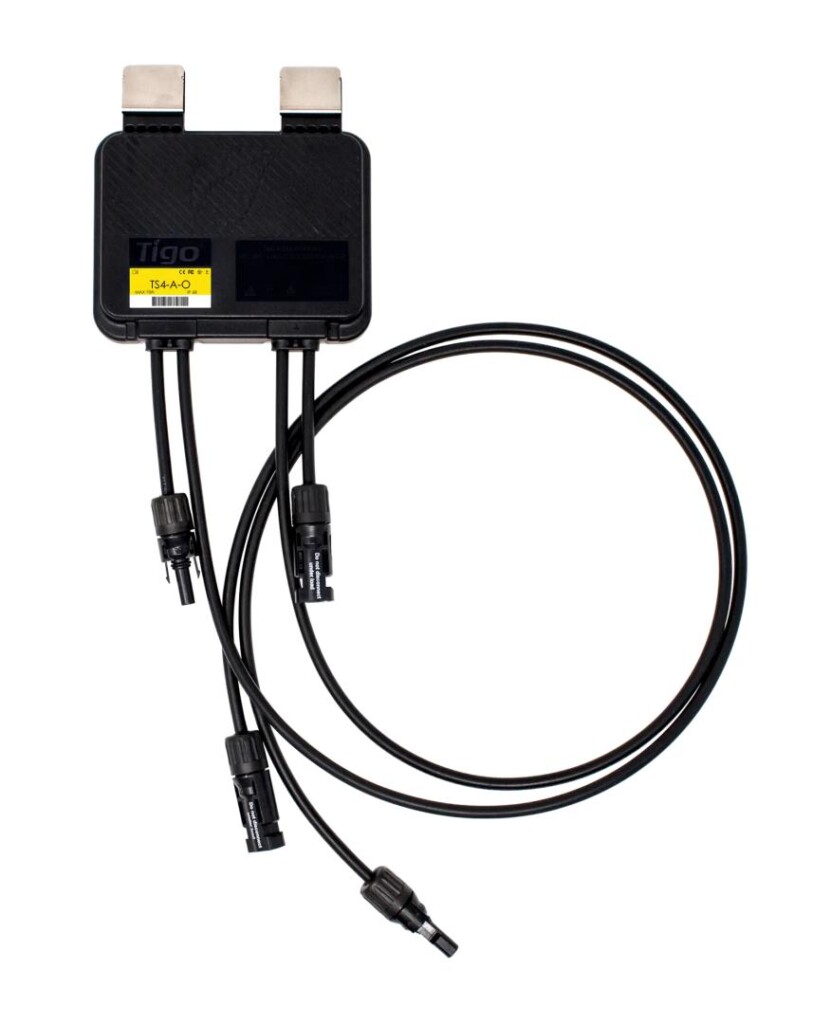 Tigo optimizer TS4-A-O, 20A (Isc), 700W, 1000VIEC, 0.1/1.2M Cable - 462-01252-32-01 Tigo optimizer TS4-A-O, 20A (Isc), 700W, 1000VIEC, 0.1/1.2M Cable - 462-01252-32 - imagine 1