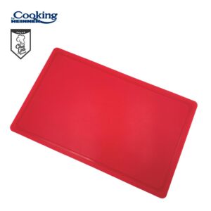 TOCATOR CU SANT HACCP GN1/1, 53X32.5X2 CM, ROSU, COOKING BY HEINNER - HR-ADR-532SR
