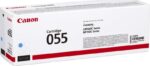 Toner Canon CRG055C Cyan, capacitate 2.1k pagini, pentru LBP66x - 3015C002AA