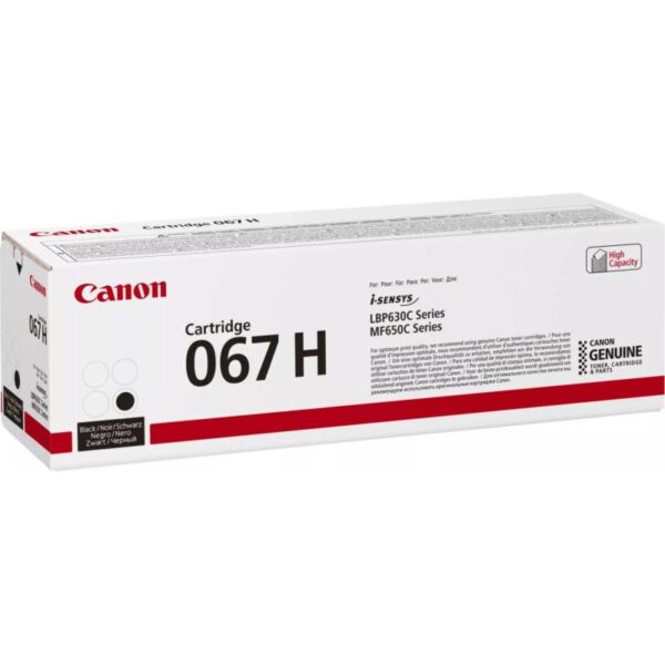 Toner Canon CRG067HBK, black, capacitate 3130 pagini - 5106C002AA